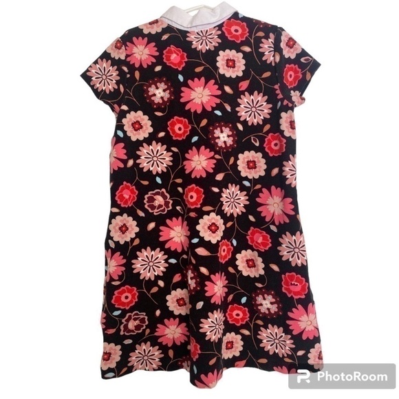 Kate Spade Toddler Designer Dress Floral Button Snap Baby 140/10Y - Picture 8 of 8